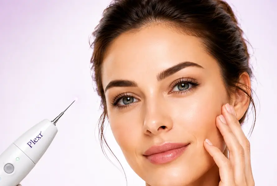 Plexr plasma soft surgery for skin tightening at Xthetics Med Spa, Teaneck NJ